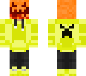 yellow houdie guy halloween edition