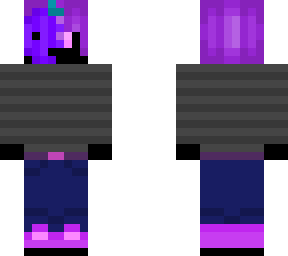 *-* pumpkin kid (half enderman mode) *-*