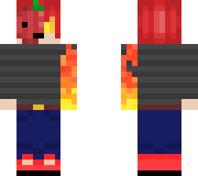 *-* pumpkin kid (nether phase fired up) *-*