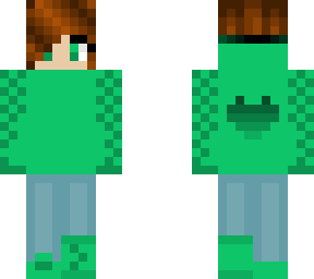 *green hart* tsunami497 skin only