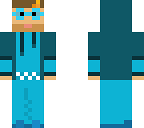 auron humildemente azul