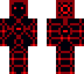 black red devil