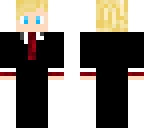 blonde boy with optional suit