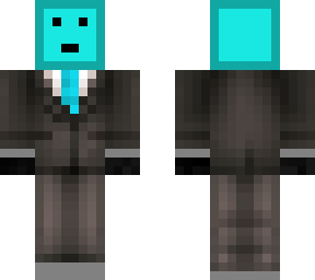 blue guy in a suit