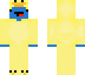 blue slime in duck