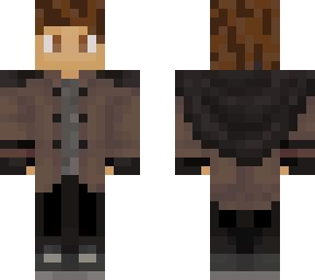 brown cardigan