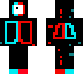 cool bot| red and blue fire bot