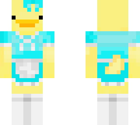 cyan duck maid