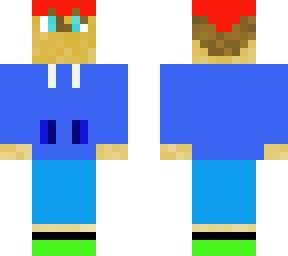dude in blue