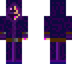 half turned hooded end- man