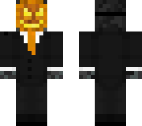halloween wither skeleton in a suit