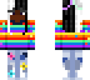 kidcore / glitchcore african american teen outfit