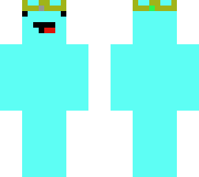light blue derp king