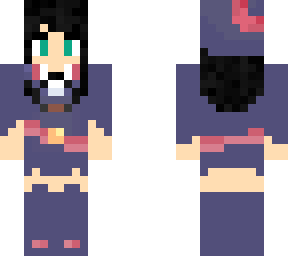 maire julaine but with little witch academia unifrom