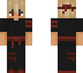 martial arts skin black