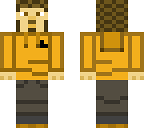 orange hoodie guy