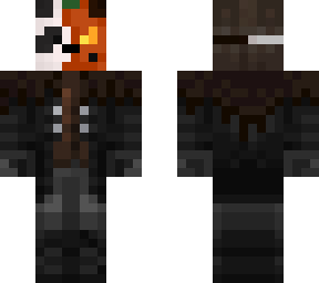 panda mask (halloween version)