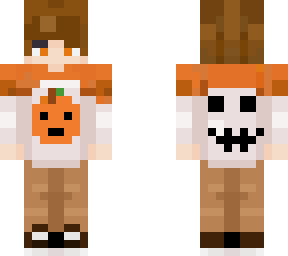 pumpkin brown hair