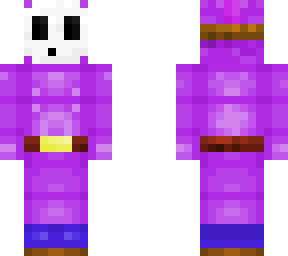 purple shy guy