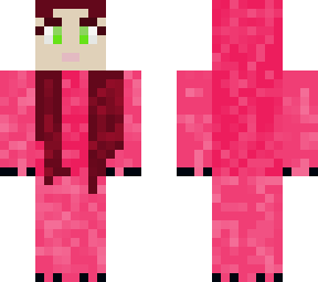 red creeper girl
