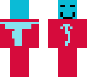 slime head whit face-back :()