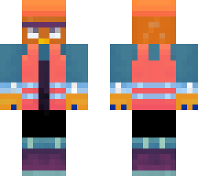 squid in safety gear