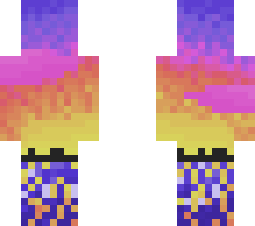 sunset lake pixel art