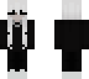 white hair (girl)