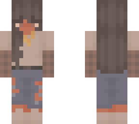 autumn brown girl skin