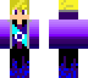 blond neon guy
