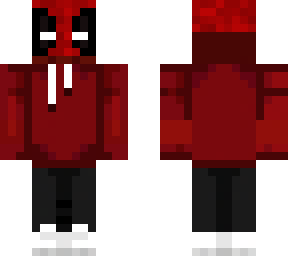 deadpool red hoodie