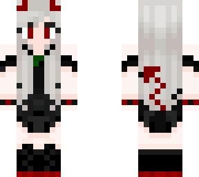 demon wolf girl enderman
