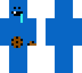 derpy cookie monster, with cookie