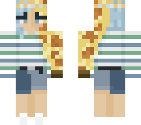 giraffe + sweater