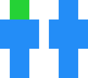 green and blue