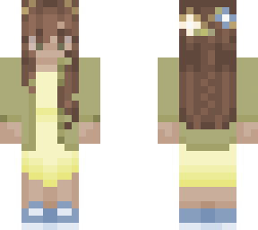 green flower girl (different dress)