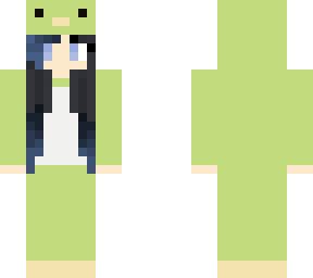 green penguin girl