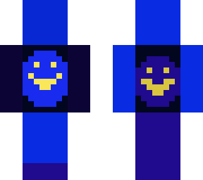 happy blue boy