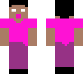 herobrine in a girl skin