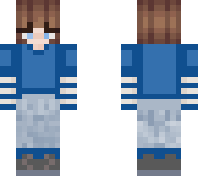 me blue short