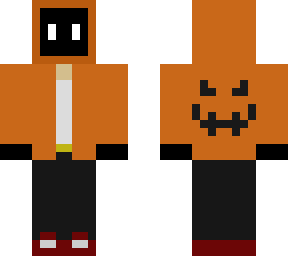 my halloween skin (yes its not good but who cares)