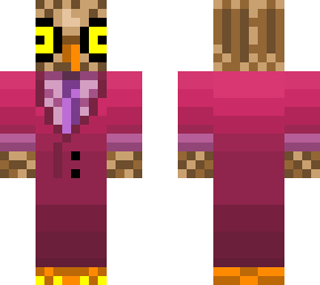 owl dressed up!