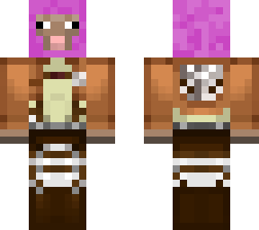 pink sheep attack on titan