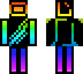 rainbow back lit
