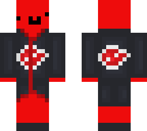 red guy in akatsuki cloak