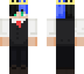 remake of my custom skin (hair fix)