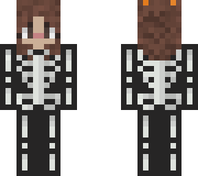 skeleton girl