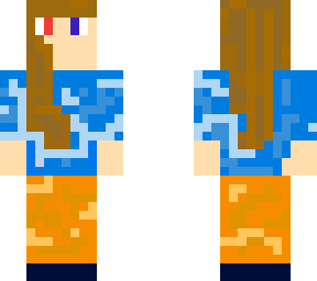 water/fire bender girl