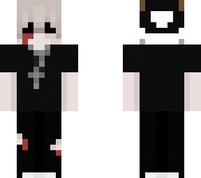 white hair boy
