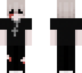 white hair boy